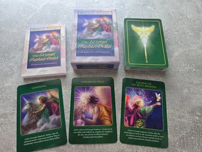 Das Erzengel Raphael Orakel ~ Doreen Virtue ~ 44 Karten + Booklet~Wahrsagekarten - Bild 1 von 3