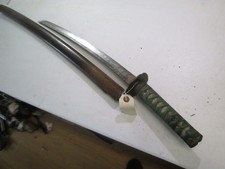 OVER 300 YEARS OLD SAMURAI JAPANESE WAKISASHI SWORD AND SCABBARD KANEYOSHI #W19