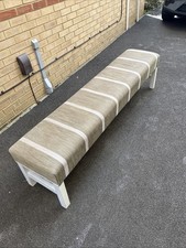Upholstered 4 Seater Dining Table Bench 