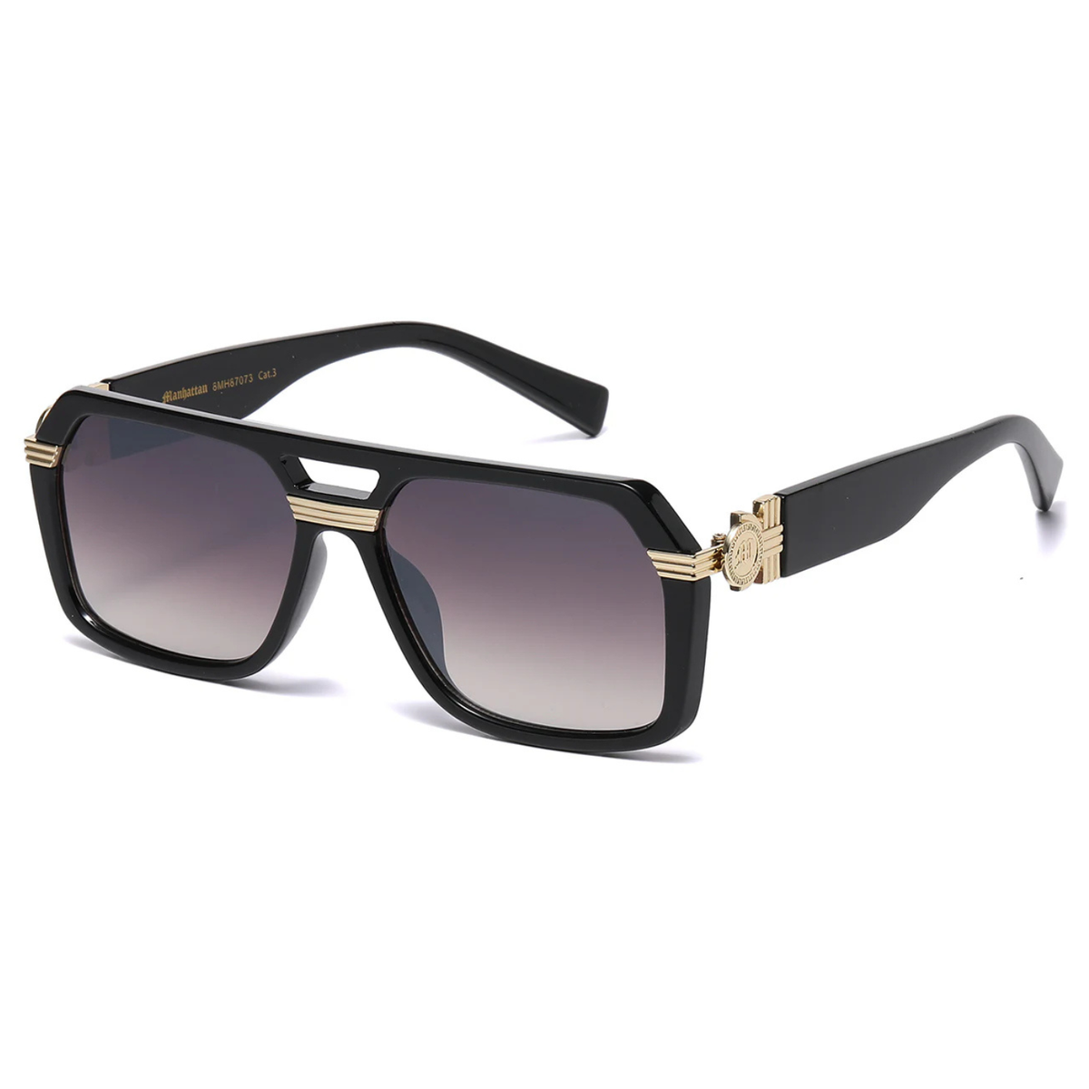 Oversized Square Polarized Sunglasses Vintage Double-Bar Bridge Amazon.com: WearMe Pro Polarized Vintage Large Square Womens  main image 2