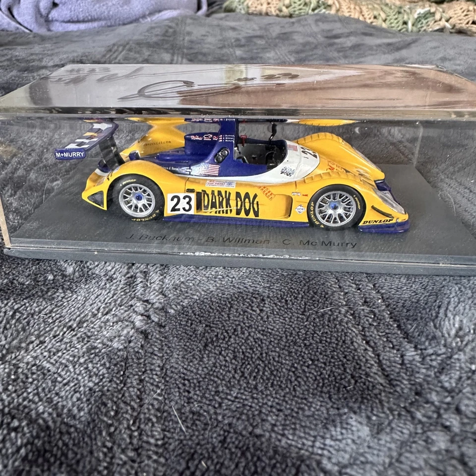 Signed Spark 1/43 Pilbeam MP91 #23 Le Mans 2003 Dark Dog Ultra Rare! - Image 4 of 4