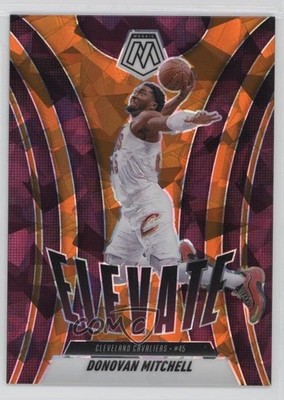 2024-25 Panini Mosaic Elevate Orange Ice Prizm /49 Donovan Mitchell #5 11ng
