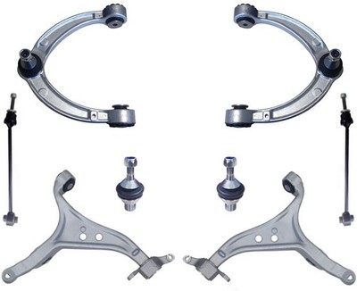 Front Upper & Lower Control Arms Ball Joints & Links For ML350 ML550 2012-2015