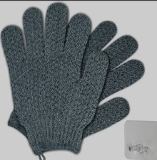 Body Exfoliator Gloves Korean Dead Skin Scrub Tan Remover for Legs & Arms