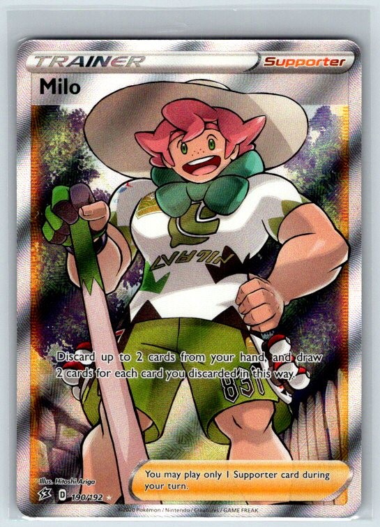 Milo 190/192 Rebel Clash Holo NM