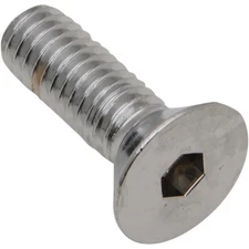 Drag Specialties 5/16X18X3/4 Chrome Flat Head DS192364