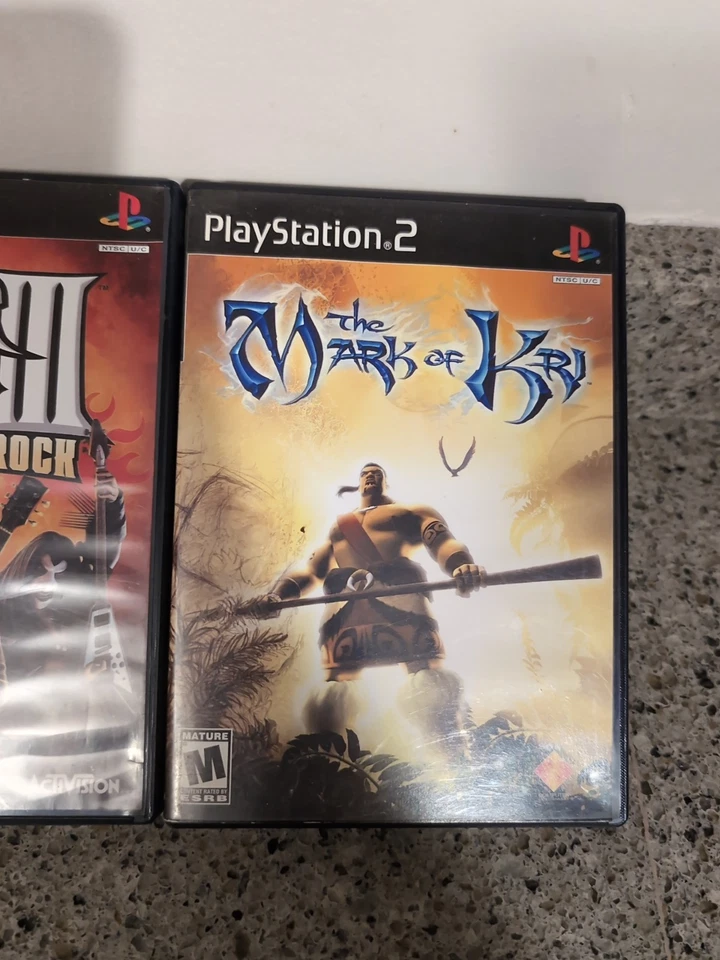 Комплект из 3 игр для PS2. Battlefront 2, Guitar Hero 3 & The Mark Of Kri. Протестировано - Изображение 3 из 4