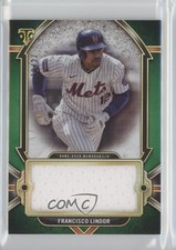 2024 Topps Triple Threads Single Jumbo Relics Emerald /27 Francisco Lindor 0rd2