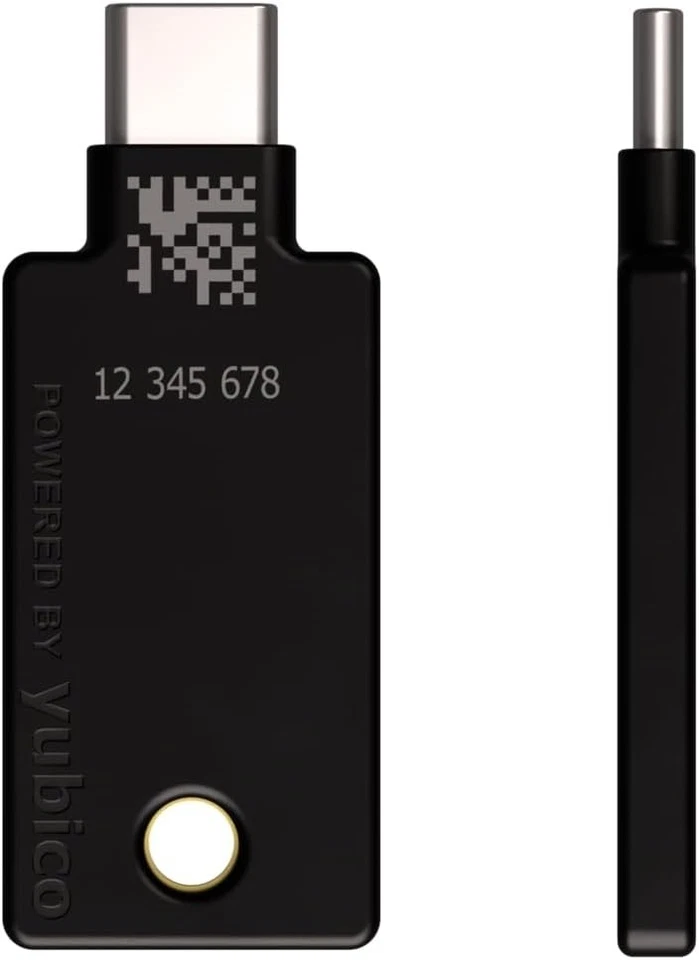 YubiKey 5C NFC Security Key - USB-C & NFC Connection - Image 4 of 4