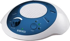 Homedics SoundSleep White Noise Sound Machine, Blue, Small Travel Sound Machine
