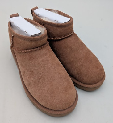 UGG Women's Classic Ultra Mini Boots Chestnut Style 1116109 Size US 5