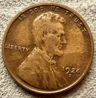 1924-S  Lincoln Wheat Cent - [F] Fine - San Francisco Mint ~ C054