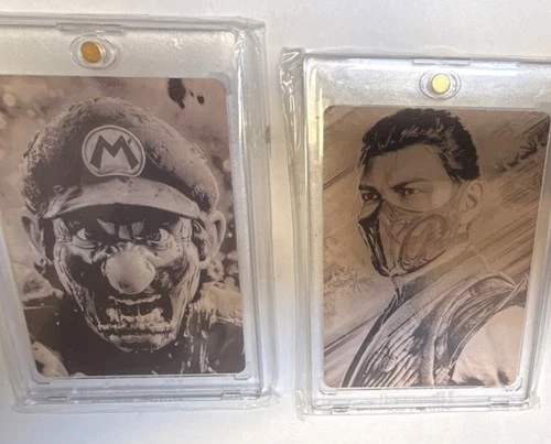 Nexus Mint 1 oz .999 Fine Silver Art Bars Set of 2