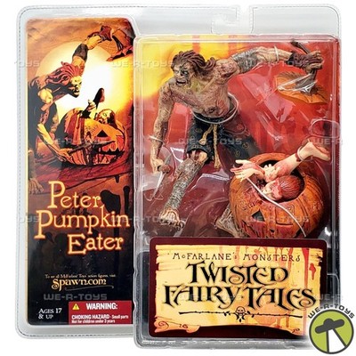 McFarlane's Monsters Twisted Fairy Tales Peter Pumpkin Eater Collectible Figure
