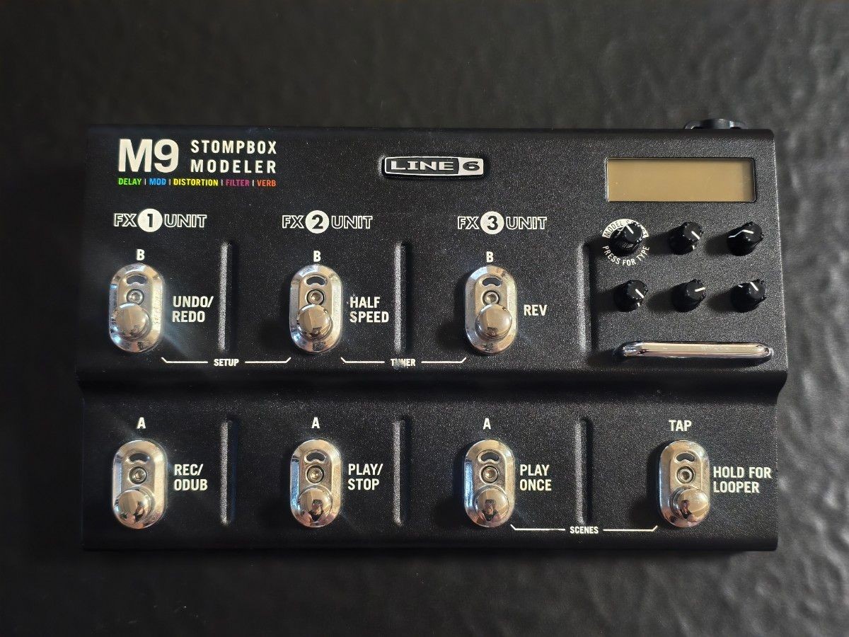 Line 6 6 M9 Stompbox Modeler Multi-Effects Guitar Effect Line 6 6 M9 Stompbox Modeler Multi-Effects Guitar Effect