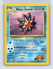 Misty's Starmie 56/132 Uncommon Gym Heroes Pokemon Unlimited Near Mint on eBay