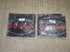 Vintage Craftsman Fender Covers Set of 2 Black Vinyl Auto Protector Made in USA