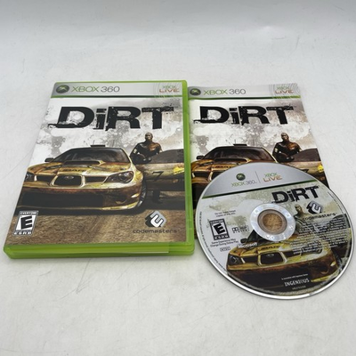 #ad Dirt Xbox 360 Complete w Manual CIB Tested $19.95