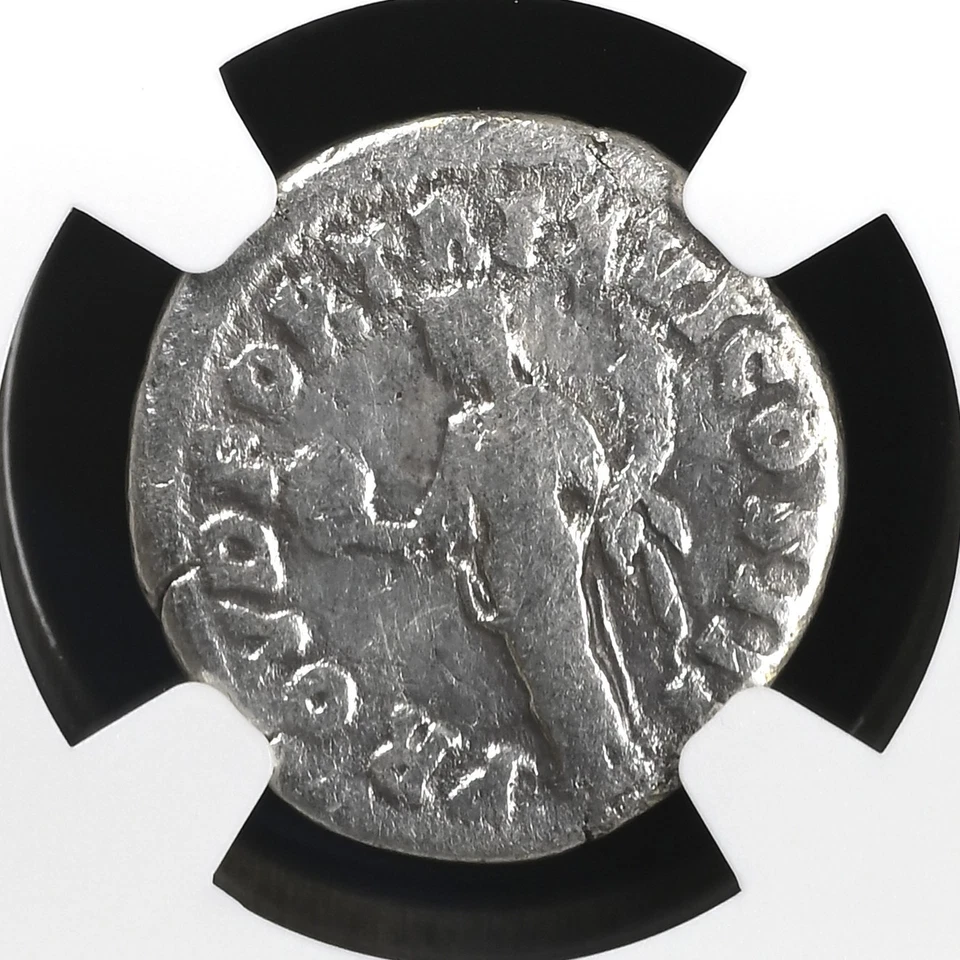 Império Romano Marco Aurélio AR Denário de Prata AD 161-180 NGC CERTIFICADO GENUÍNO - Imagem 3 de 4
