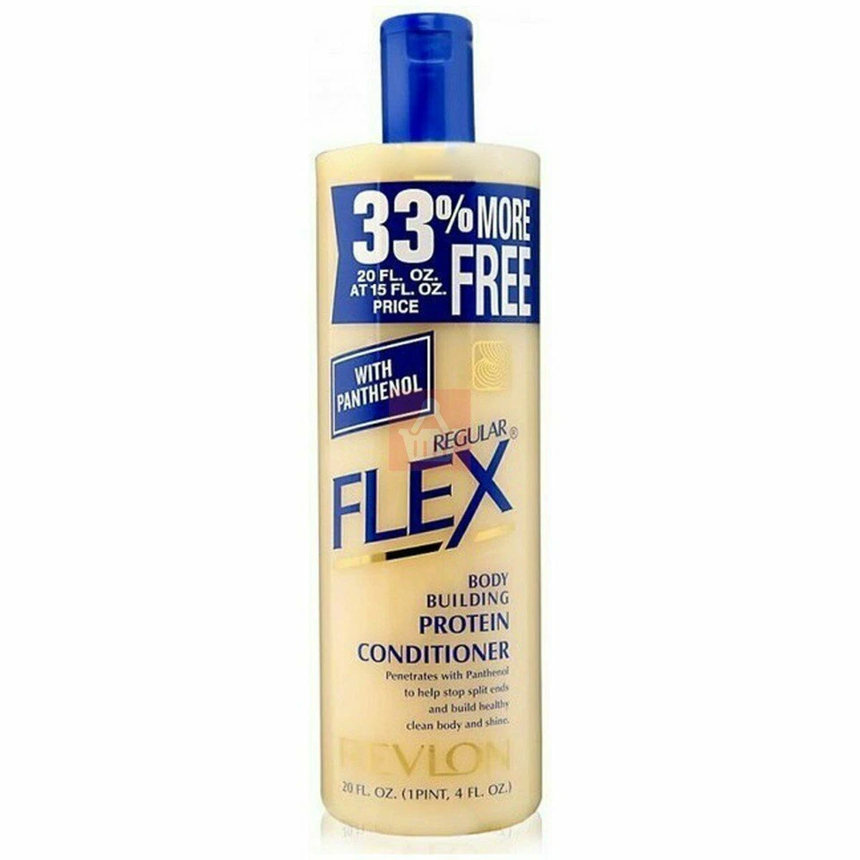 Acondicionador Regular Original Revlon Flex 592 ml/20 oz-(Pack de 2)- Envío Gratis Foto 3 de 3