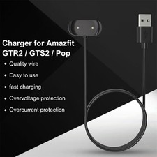 USB Charging Cable Smartwatch Charger Adapter for Amazfit GTR2 / GTS2 / Pop