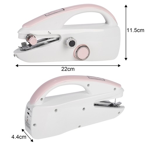 Electric Mini Sewing Machine 2 Speed Handheld Stitch Sewing Machine Fast Stitch - Picture 18 of 27