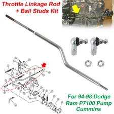 Accelerator Linkage Assembly Fit 94-98 Dodge P-Pump Ram 2500 3500 Cummins P7100