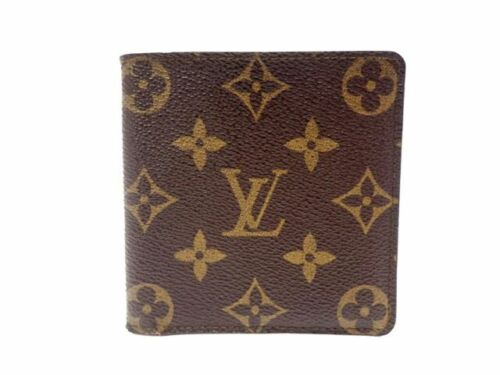 Custom Vintage LOUIS VUITTON Monogram Hand Painted Cactus Bi-Fold Wallet  20x10cm