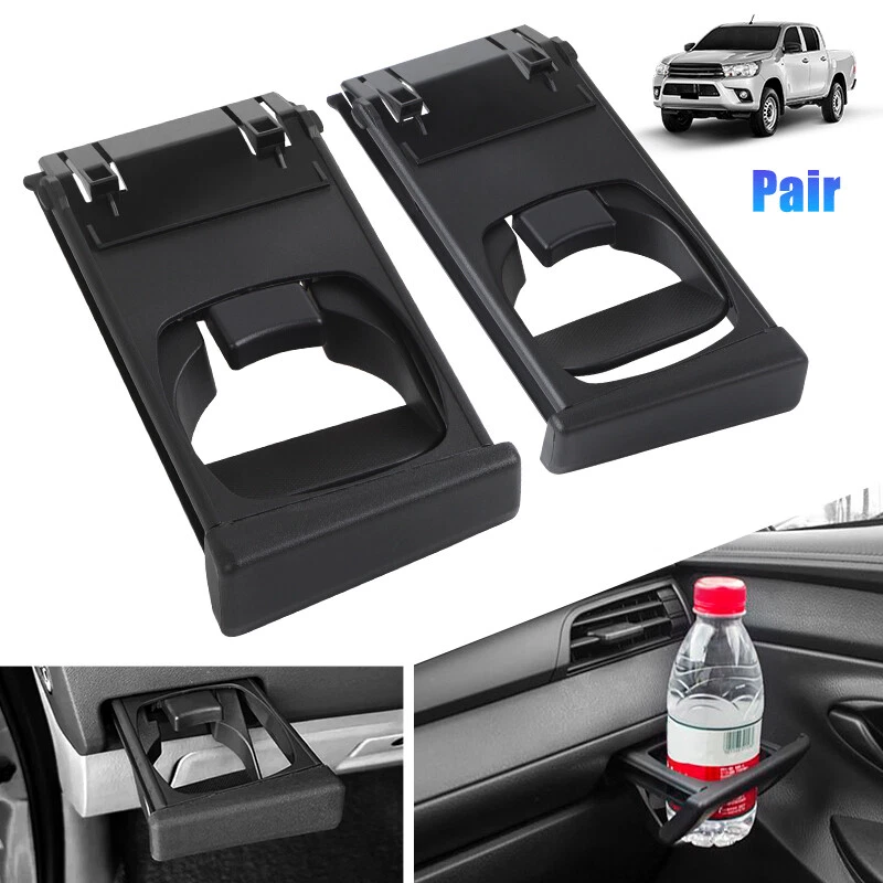 2x Cup Holder Left+Right For Toyota Hilux Vigo SR Pickup Fortuner 2004-2014 2015 Foto 4 de 4