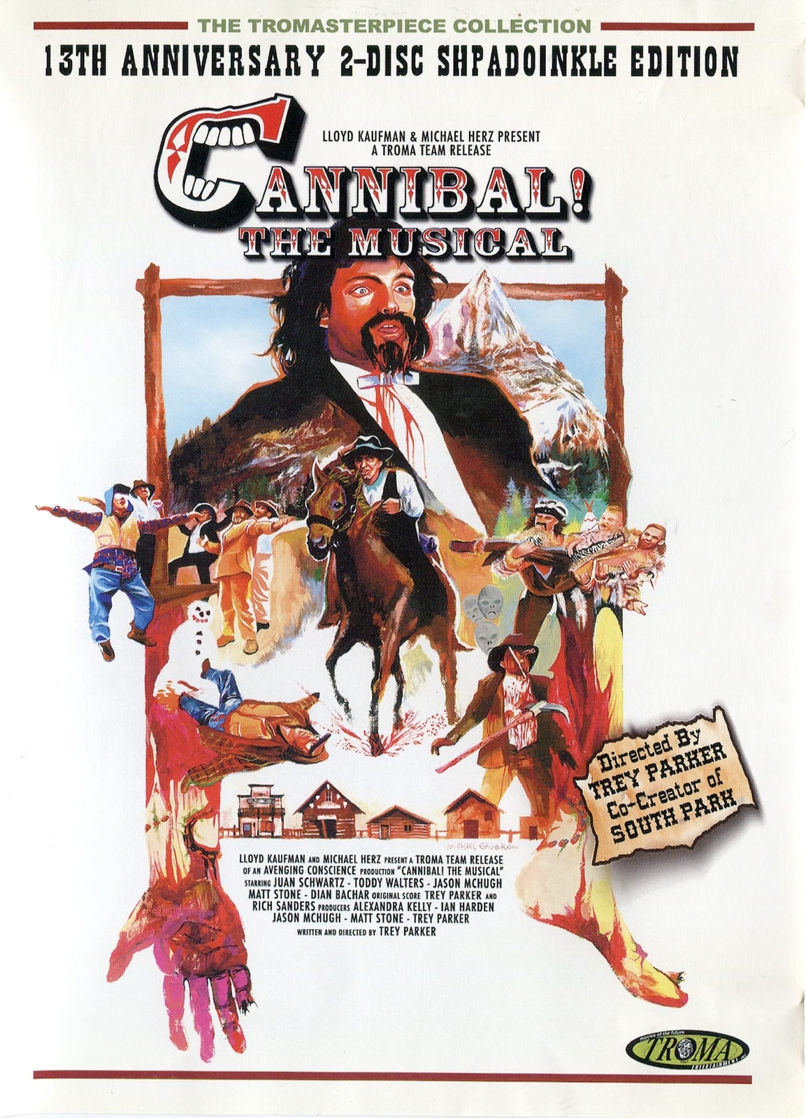 Cannibal! The Musical: 13th Anniversary Edition (DVD) Trey Parker Dian Bachar
