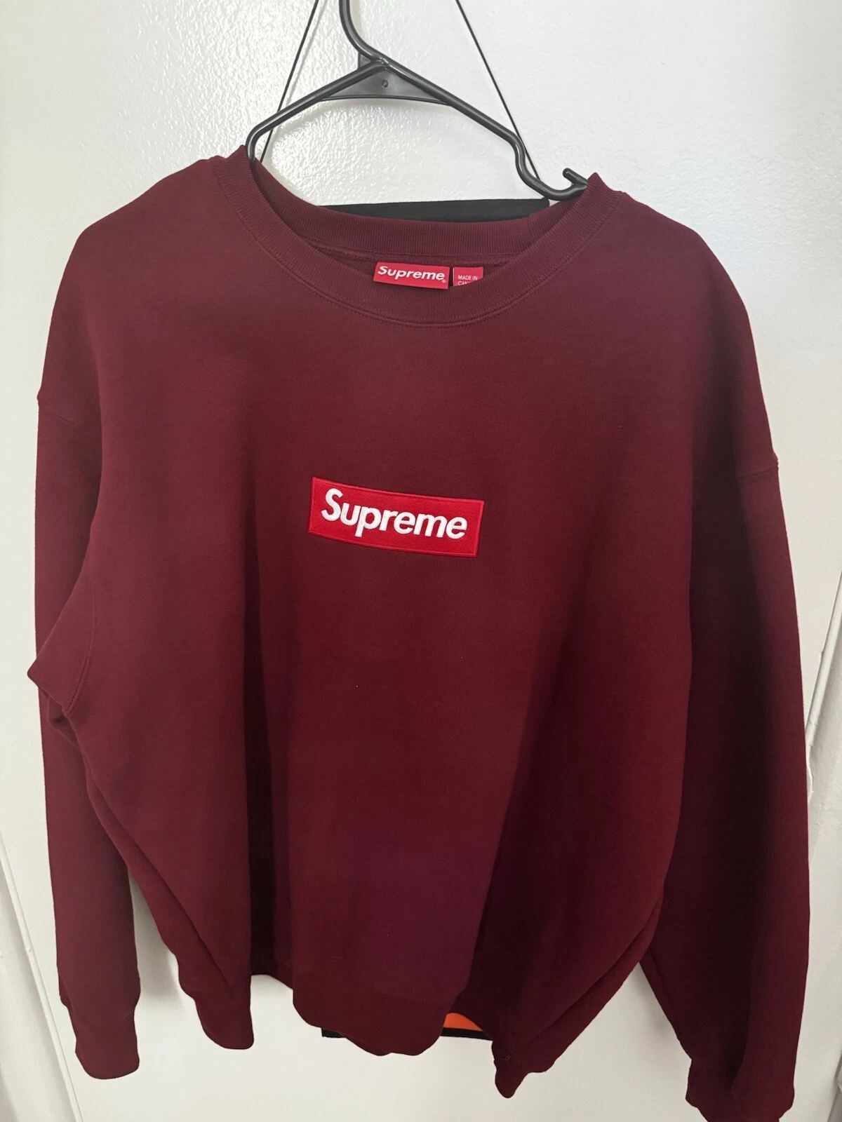 Col rond logo Supreme Box   Taille XL (OCCASION)