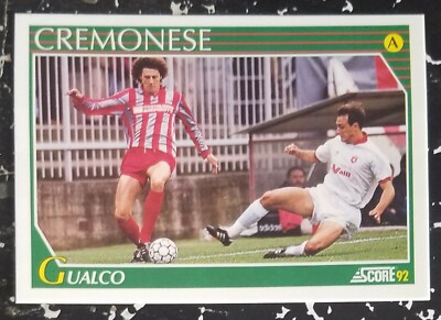 Luigi Gualco 1991-92 Score Soccer Italian  #62 Rookie