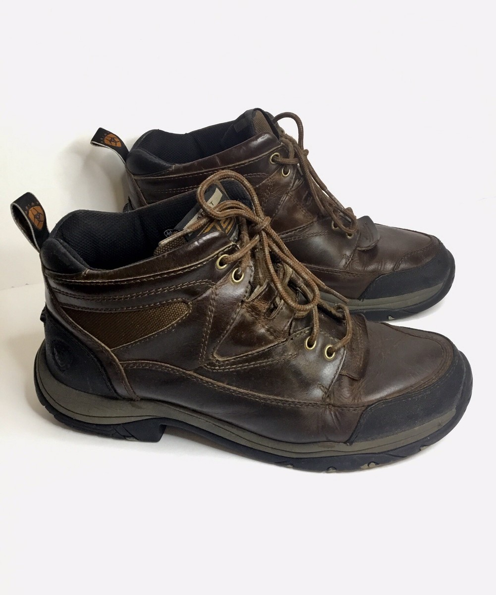Ariat Men\'s Brown ATS Terrain 10002182 34524 Leather Hiking Boots Size 10EE Wide Ariat ATS Terrain Leather Hiking Boots Men main image 4