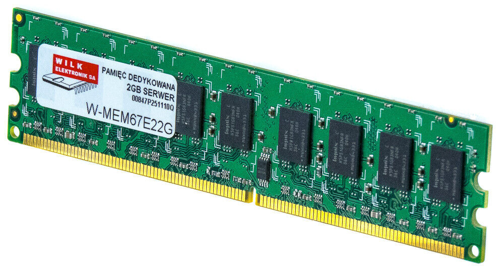 GOODRAM W-MEM67E22G 2GB DDR2 PC2-5300 667MHZ NON-ECC
