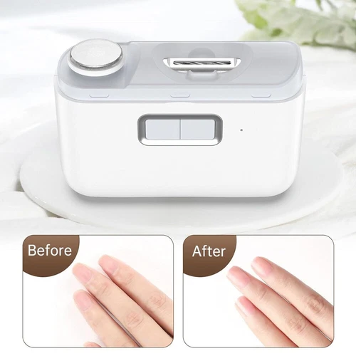 Cortaúñas Eléctrico Automático Recortadora Herramienta para el Cuidado de la Manicura Recargable 500MAH - Imagen 11 de 13