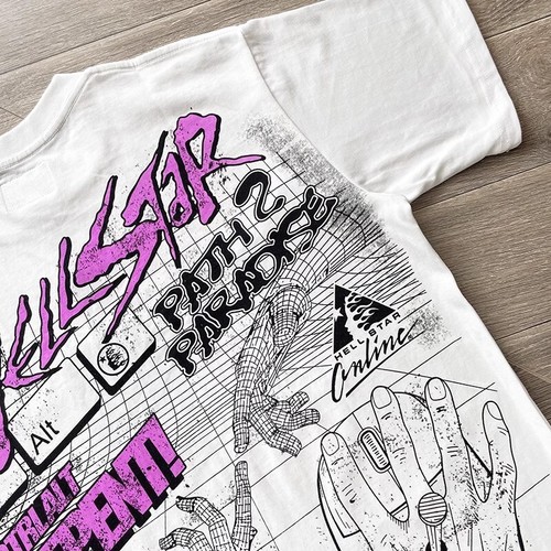 HELL STUDIOS path 2 Online STAR T-shirt functional boys' radio print Men T-shirt - Picture 6 of 9