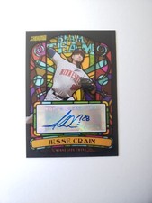 2008 Topps Stadium Club Beam Team Jesse Crain Auto Stained Glass #BTA-JCR
