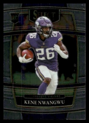 2021 Panini Select #74 Kene Nwangwu Rookie Minnesota Vikings