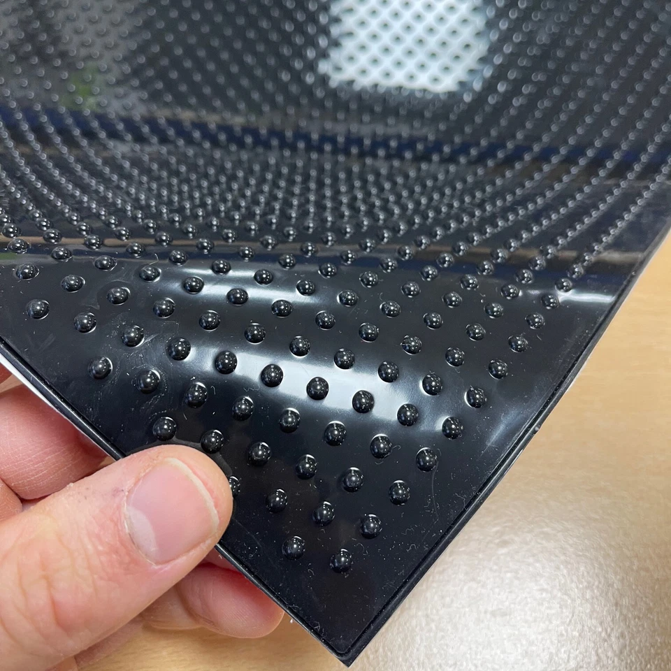 Empuñaduras/almohadillas de tracción para tanque de combustible de motocicleta BLOQ para ZERO DS (2013-) - NEGRAS Foto 4 de 4