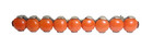 Vintage 1930s 935 Silver & Coral Bar Pin Brooch