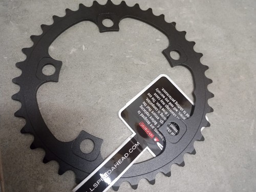 FSA Pro Road 38t Chain Ring Cycling 5 Bolts 110 mm 371-0238 N10/11 Black CNC - Picture 3 of 5