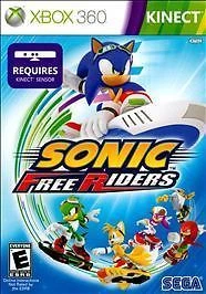 NEW Sonic Free Riders (Microsoft Xbox 360, 2010) ($1 Shipping Available)