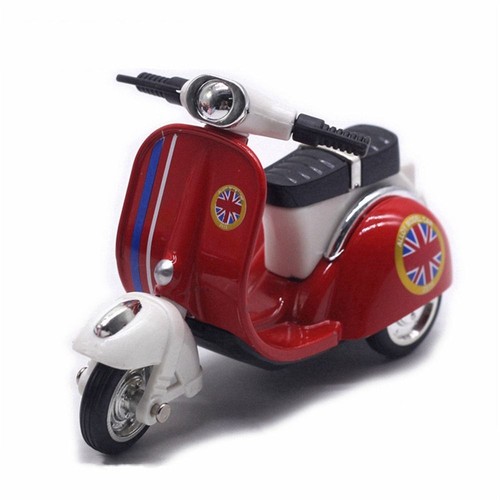Mini motocicleta diecast miniatura simulación motocicleta juguete colección - Imagen 10 de 15