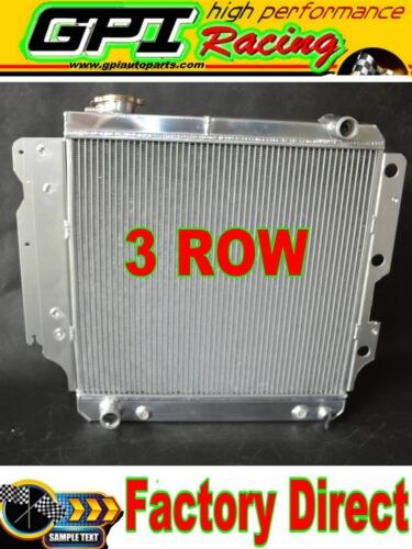 ALUMINUM RADIATOR FOR JEEP WRANGLER YJ TJ 2.4L-4.2L 1987-2006 2005 2004 2003 - Picture 2 of 2