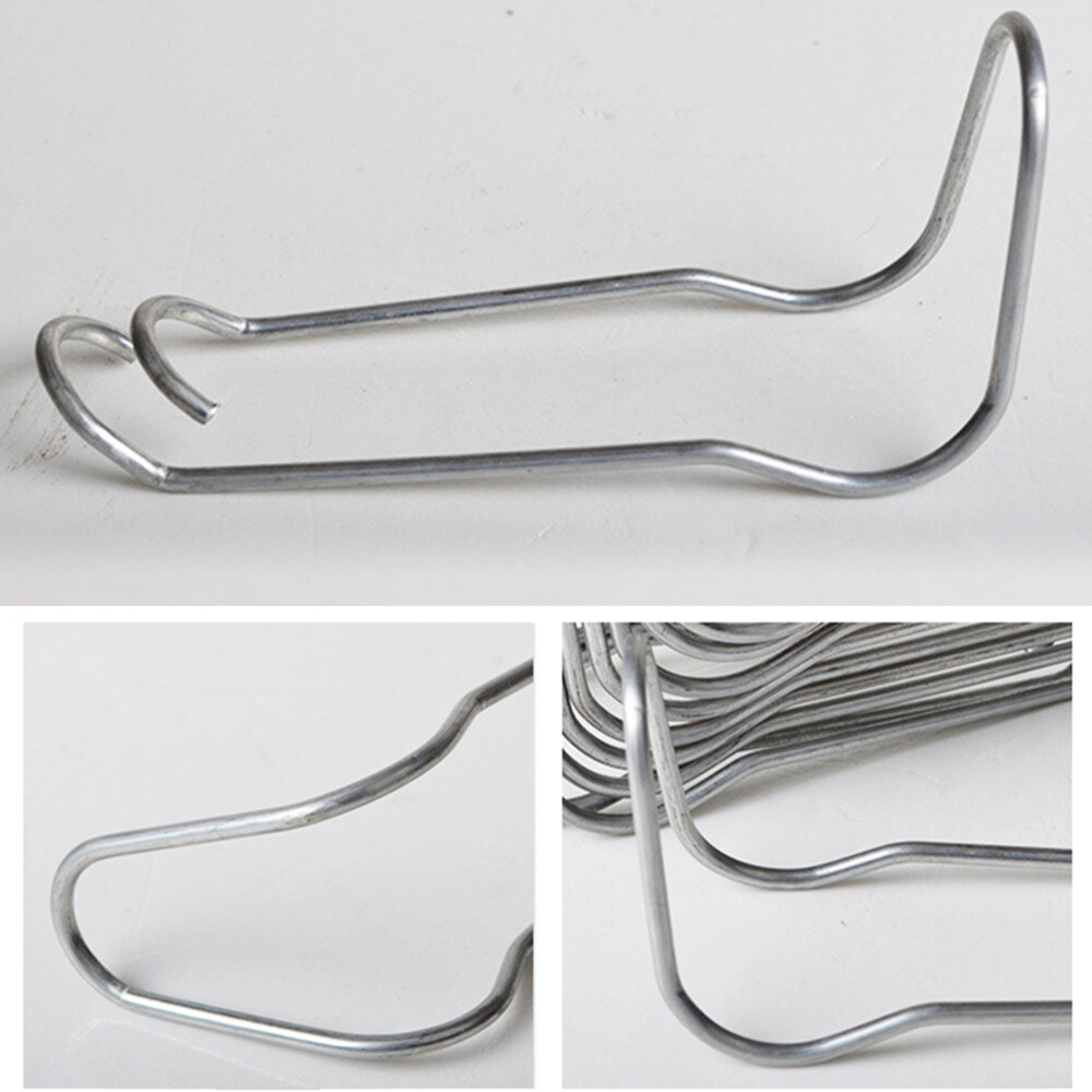 10pcs Greenhouse Glazing Wire Clips Steel Tube Wire Clips Greenhouses Parts eBay