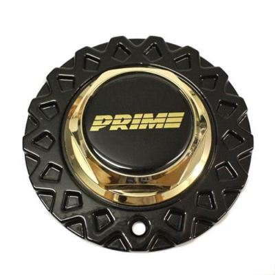 #ad PRIME VOGUE WHEEL MESH CENTER CAP HEX NUT 93 GOLD BLACK PW205P $60.00