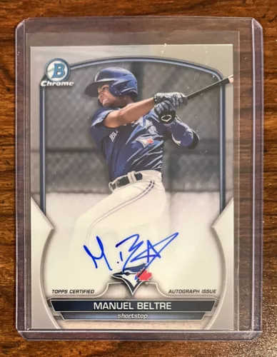 2023 Bowman Chrome Prospect Autograph Manuel Beltre Auto #CPA-MB