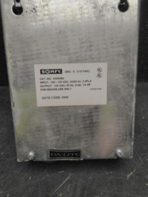Somfy DRC-II (115VAC) Cat No: 6300860 (58.75-279-8.75)