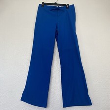 Cherokee Workwear Blue Scrub Bottoms Pants - Size Small Drawstring Waist