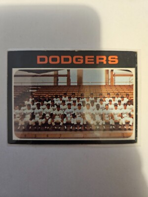 1971 TOPPS LOS ANGELES DODGERS TEAM CARD #402 VG/EX COMBINED SHIPPING